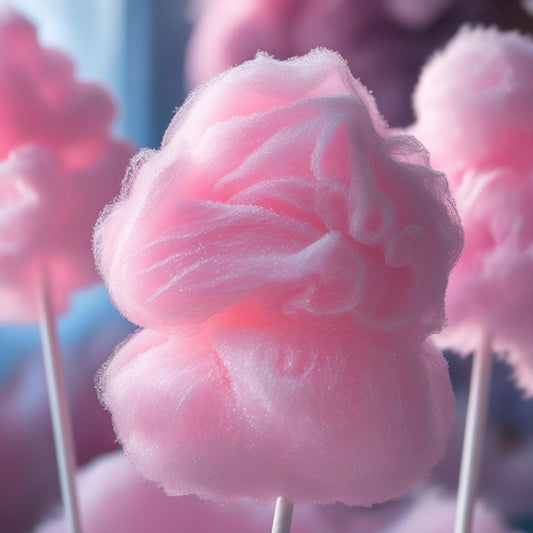 Barbe a papa - FRAISE